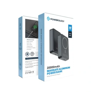 Powerology MagSafe 20000 – پاوربانک مگ‌سیف پاورولوژی